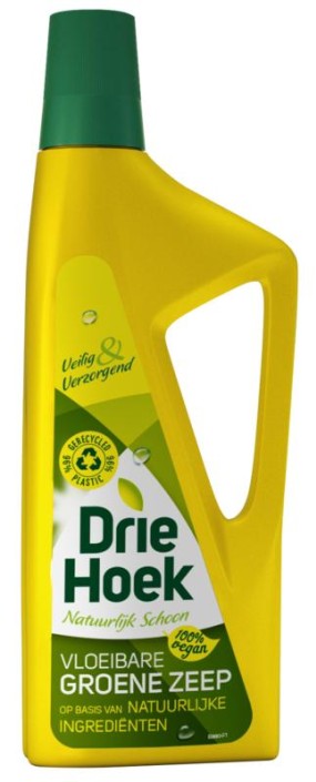 Driehoek Vloeibare groene zeep (725 Milliliter)