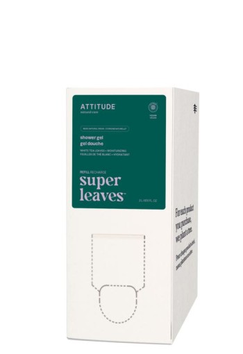 Attitude Super leaves douche gel kalmerend eco refill (2 Liter)