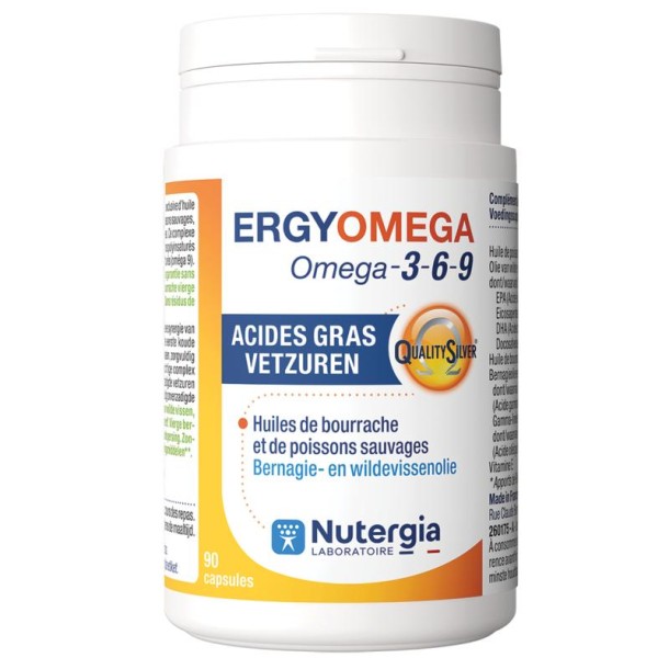 Nutergia ErgyOmega 3-6-9 (90 Capsules)