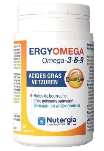 Nutergia ErgyOmega 3-6-9 (90 Capsules)