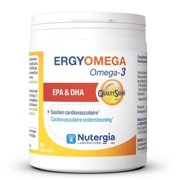 Nutergia ErgyOmega 3 (180 Capsules)