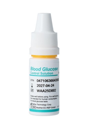 W2 BLOED GLUCOSE  CONTROLE VLOEISTOF (4 Milliliter)