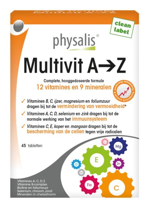 Physalis Multivit A-Z (45 Tabletten)