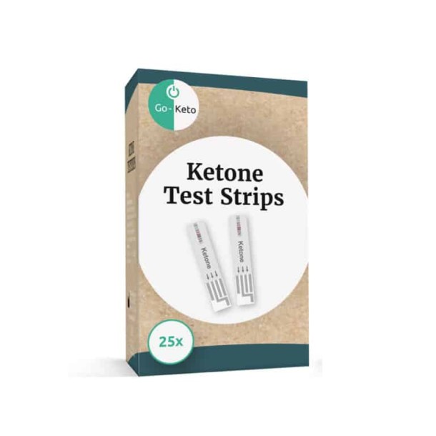Go-Keto Blood ketone test strips (x25) (25 Stuks)