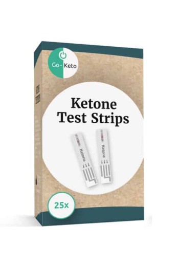 Go-Keto Blood ketone test strips (x25) (25 Stuks)