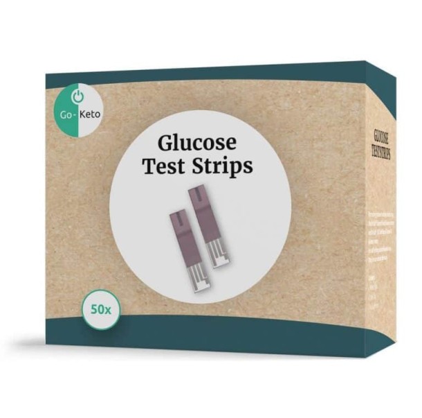 Go-Keto Bloed glucose test strips (50 Stuks)