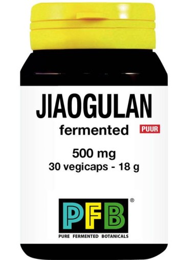 SNP Jiaogulan fermented 500mg puur (30 Vegetarische capsules)