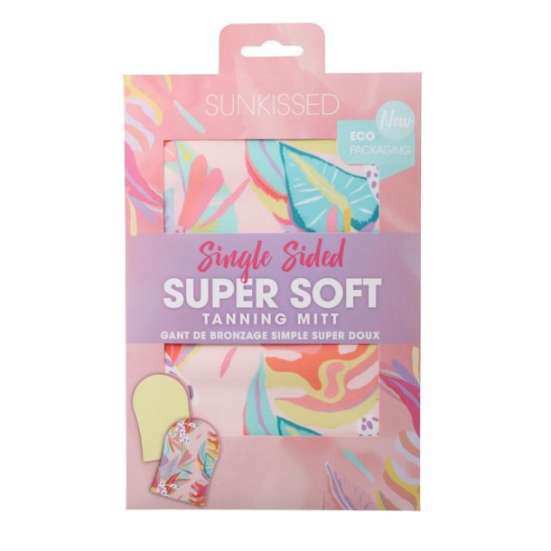 Sunkissed Super soft single sided tanning mitt (1 Stuks)