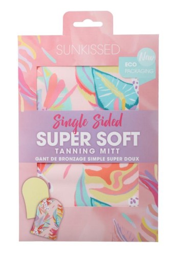 Sunkissed Super soft single sided tanning mitt (1 Stuks)