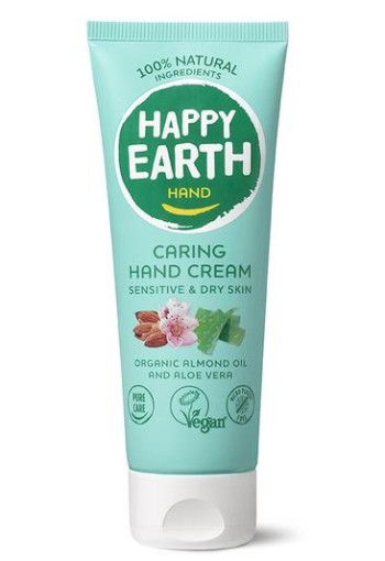 Happy Earth Handcreme verzorgend (75 Milliliter)