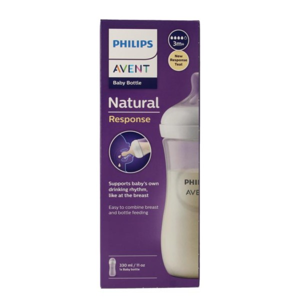 Avent Natural voedingsfles (330 Milliliter)