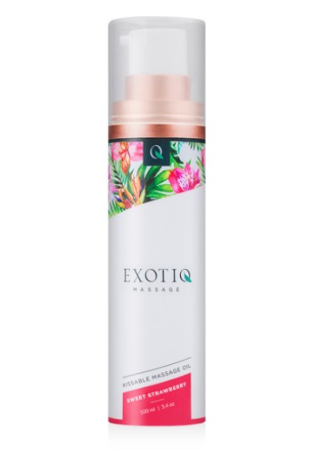 Exotiq Massageolie sweet strawberry (100 Milliliter)