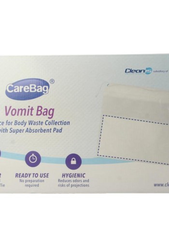 CareBag Carebag braakzak met geurabsorb (20 Stuks)