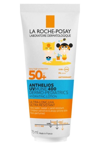 La Roche-Posay Anthelios UVmune kind melk tube SPF50+ (75 Milliliter)