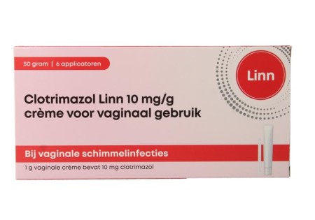 Linn Clotrimazol vaginale creme (50 Gram)