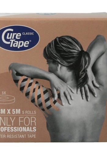 Cure Tape Sports beige 5m x 1cm (5 Stuks)