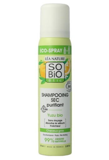 So Bio Etic Purifying dry shampoo yuzu (100 Milliliter)