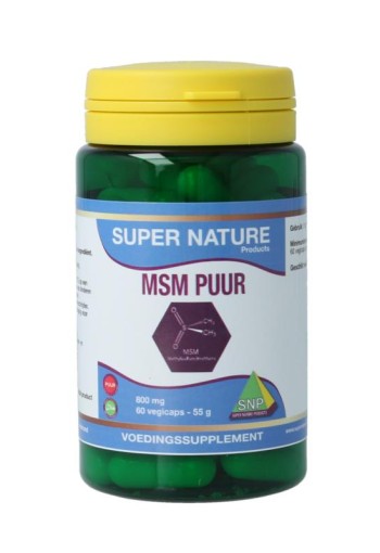 SNP MSM puur (60 Vegetarische capsules)