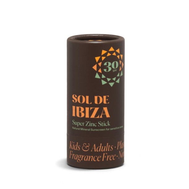 Sol De Ibiza Super zink stift SPF30 (45 Gram)