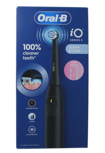Oral B Elektrische tandenborstel IO2 Black (1 Stuks)