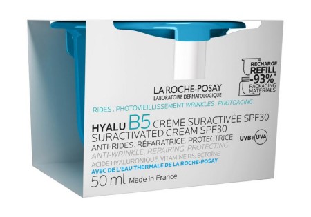 La Roche-Posay Hyalu B5 suractivated creme SPF30 navulling (50 Milliliter)