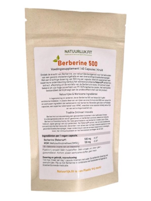 Natuurlijk.fit Berberine 500mg (60 Capsules)