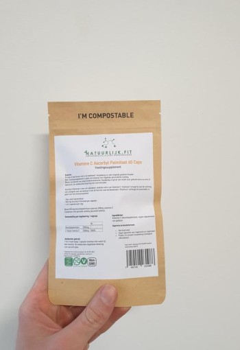 Natuurlijk.fit Vitamine C ascorbylpalmitaat (60 Capsules)