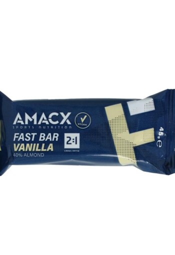 Amacx Fast bar vanilla (45 Gram)