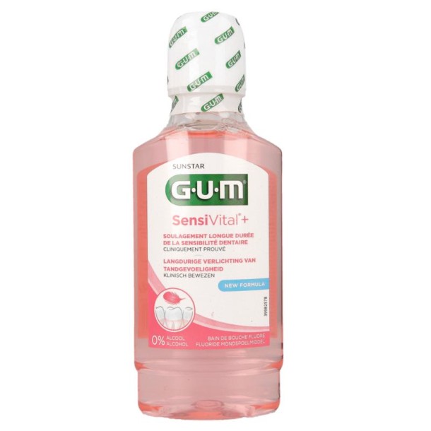 GUM Sensivital mondspoelmiddel (300 Milliliter)