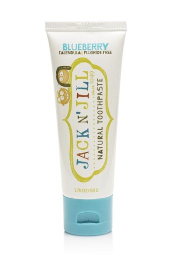Jack N Jill Natural toothpaste blueberry (50 Gram)