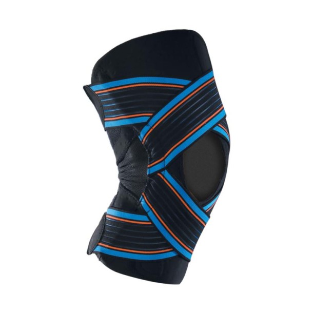 Thuasne Kniebrace + strapping zwart maat M (1 Stuks)