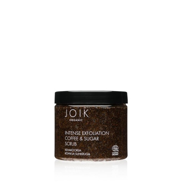 Joik Organics Intense exfoliation coffee & sugar scrub vegan (180 Gram)