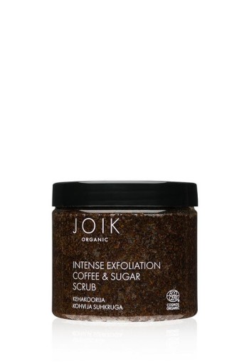 Joik Organics Intense exfoliation coffee & sugar scrub vegan (180 Gram)