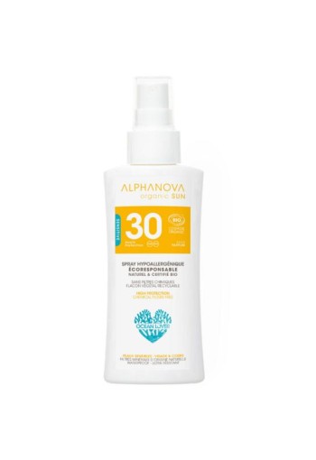 Alphanova Sun Sun bio hypoallergenic spray SPF30 organic (90 Gram)