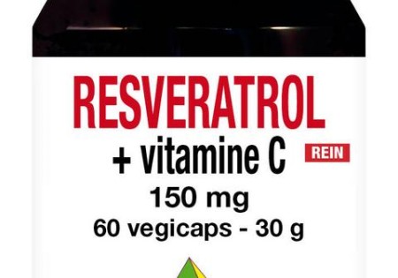SNP Resveratrol + vitamine C 150mg puur (60 Vegetarische capsules)
