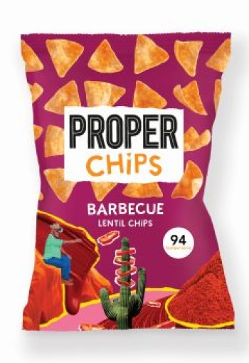 Proper Chips Chips barbecue glutenvrij (85 Gram)