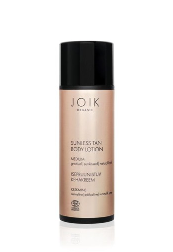 Joik Organics Sunless tan bodylotion medium (150 Milliliter)