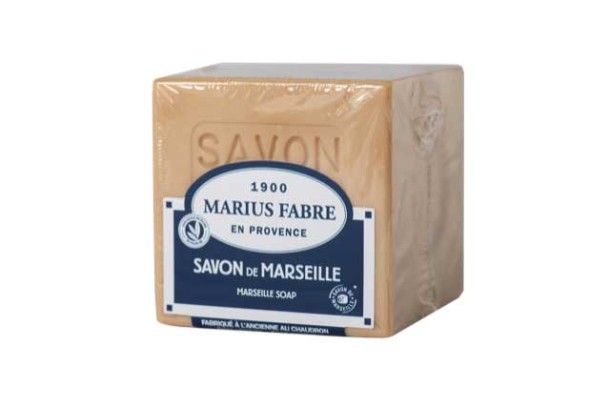 Marius Fabre Savon Marseille zeep blanc in folie (400 Gram)