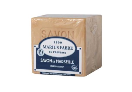 Marius Fabre Savon Marseille zeep blanc in folie (400 Gram)