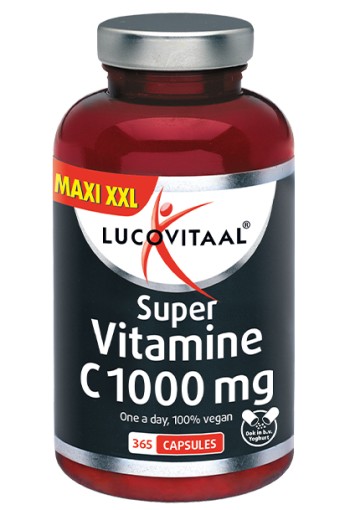 Lucovitaal Vitamine C 1000mg vegan (365 Capsules)