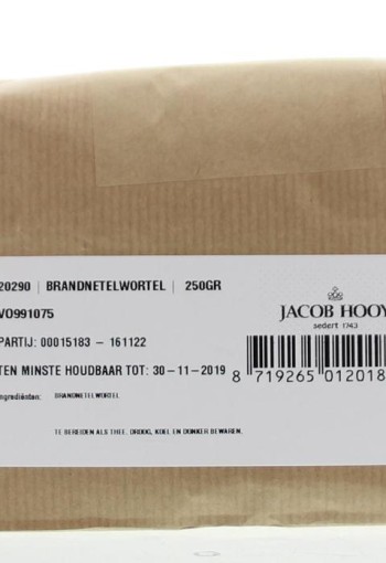 Jacob Hooy Brandnetelwortel (250 Gram)