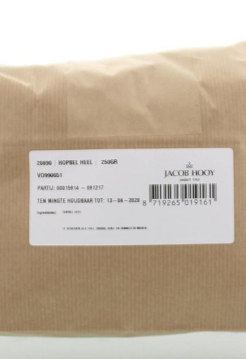 Jacob Hooy Hopbel heel (250 Gram)