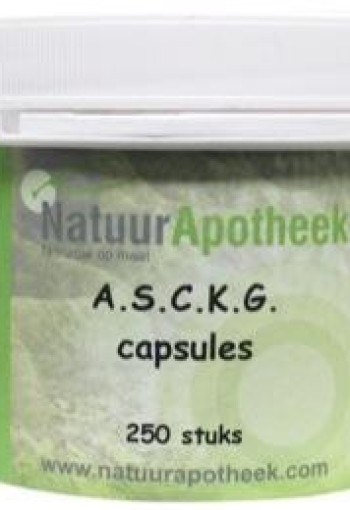 Natuurapotheek ASCKG (250 Capsules)