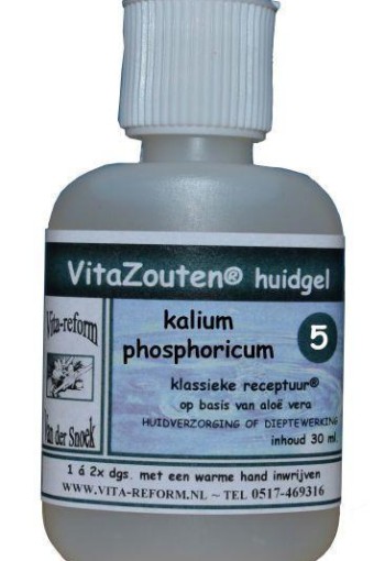 Vitazouten Kalium phosphoricum VitaZout nr. 05 (30 Milliliter)