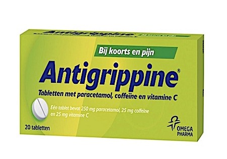 Antigrippine 250mg Paracetamol 20tb