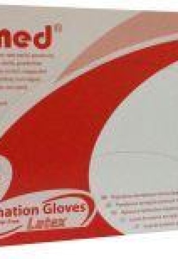 Romed Latex handschoen niet steriel poedervrij XL (100 Stuks)