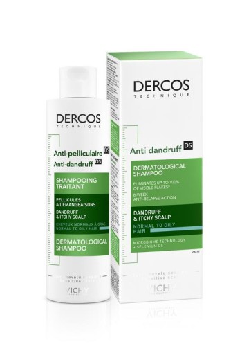Vichy Dercos shampoo anti-roos normaal tot vet haar (200 Milliliter)