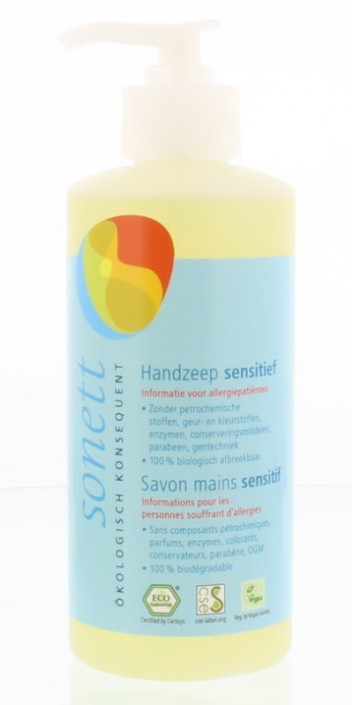 Sonett Handzeep sensitive (300 Milliliter)