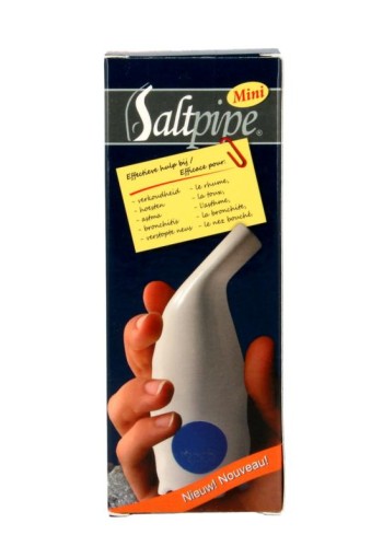 Saltpipe Mini zout inhalator met halitzout (25 Gram)