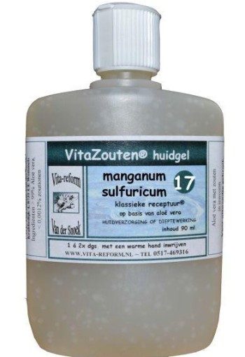 Vitazouten Manganum sulfuricum huidgel nr. 17 (90 Milliliter)